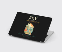 Thumbnail for Reykjavík Airport (RKV) design on black MacBook case