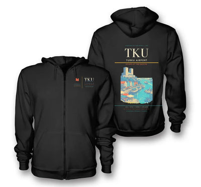 Turku Airport TKU Black