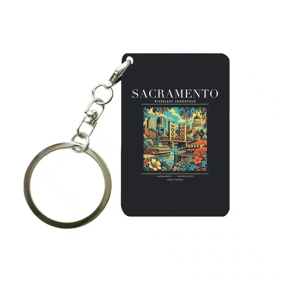 SACRAMENTO - Poster - Key Chain - Black