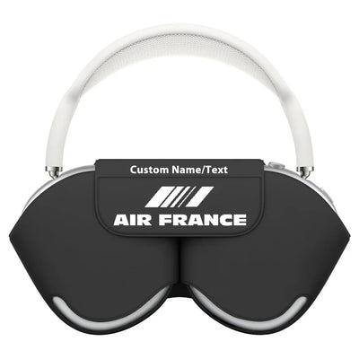 Air France Airlines aviation themed AirPods Max case for AirPods Max.