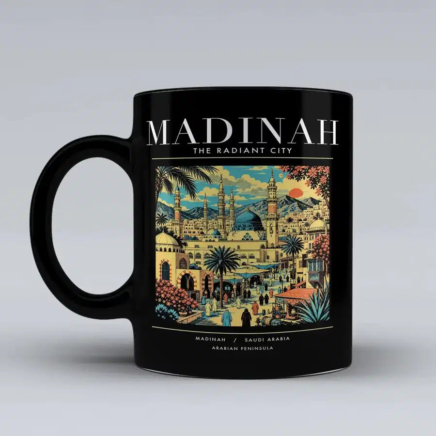 MADINAH - Poster - Mug - Black
