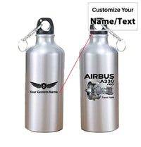 Thumbnail for Airbus A330neo & Trent 7000 aviation design on thermos, vacuum-insulated.