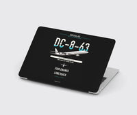 Thumbnail for Douglas DC-8-63 design on black MacBook case