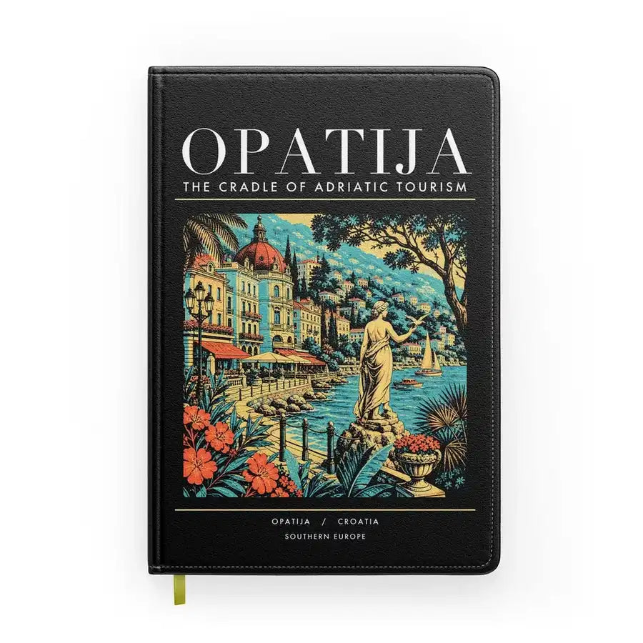 OPATIJA - Poster - Notebook - Black