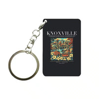 Thumbnail for KNOXVILLE - Poster - Key Chain - Black
