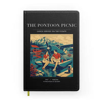 Thumbnail for VINTAGE G4250 - The Pontoon Picnic - Designed Notebooks design on black