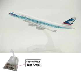 Cathay Pacific Boeing 747 Airplane Model (16CM)