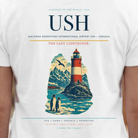 Thumbnail for Malvinas Argentinas International Airport (USH) double-side t-shirt design close-up cover