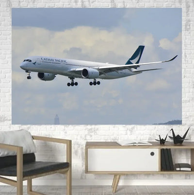 Cathay Pacific Airbus A350 canvas - 1 Piece
