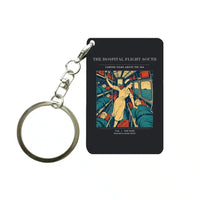 Thumbnail for VINTAGE G4515 - The Hospital Flight South - Designed Key Chain design on black