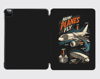 Thumbnail for How Planes Fly V2 design on black ipad tablet case