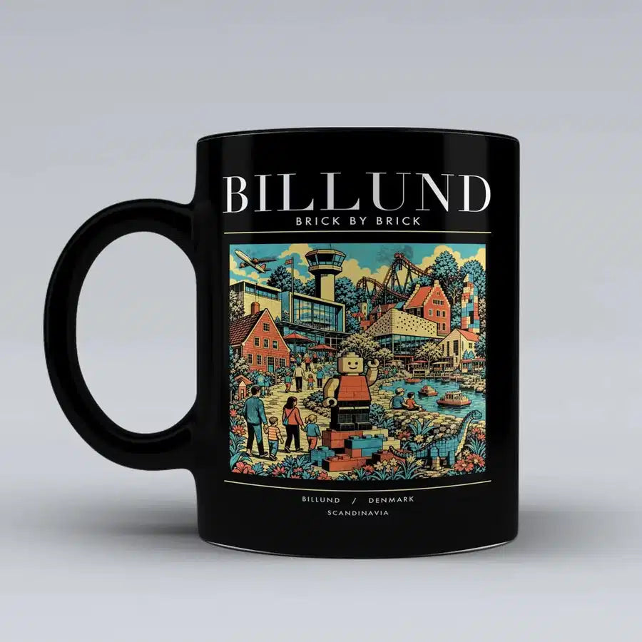 BILLUND - Poster - Mug - Black