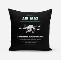 Thumbnail for Percepto Air Max design on black pillow