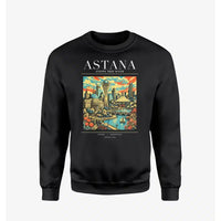 Thumbnail for ASTANA - Poster - Sweatshirt - Black