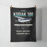 Thumbnail for Daher Kodiak 100 Series III design on black towel