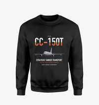 Thumbnail for Airbus CC-150T Polaris design on black sweatshirt
