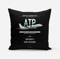 Thumbnail for British Aerospace ATP design on black pillow