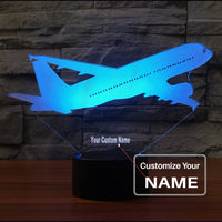 Thumbnail for Crusing Airbus A320 3D Lamps aviation themed 3D night lamp, premium acrylic with LED.
