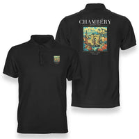 Thumbnail for CHAMBÉRY - Poster - Double-Side Polo - Black