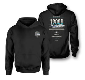 Double-Side Printing — Beechcraft 1900D Double-Side Hoodie