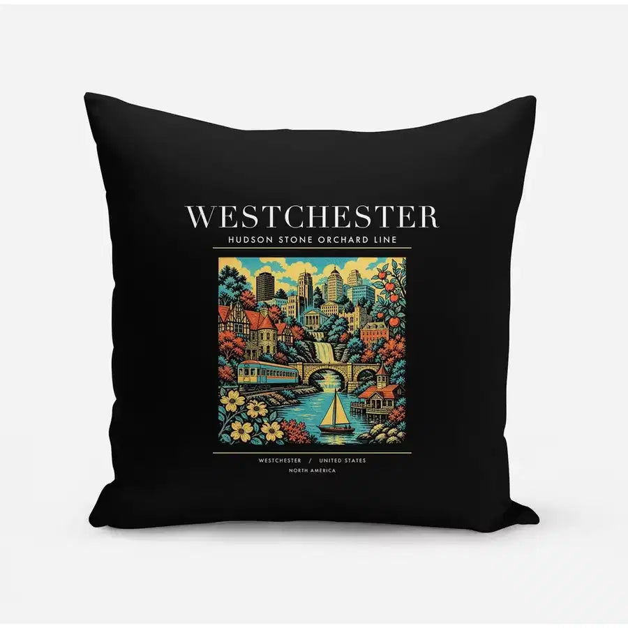 WESTCHESTER - Poster - Pillow - Black