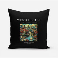 Thumbnail for WESTCHESTER - Poster - Pillow - Black