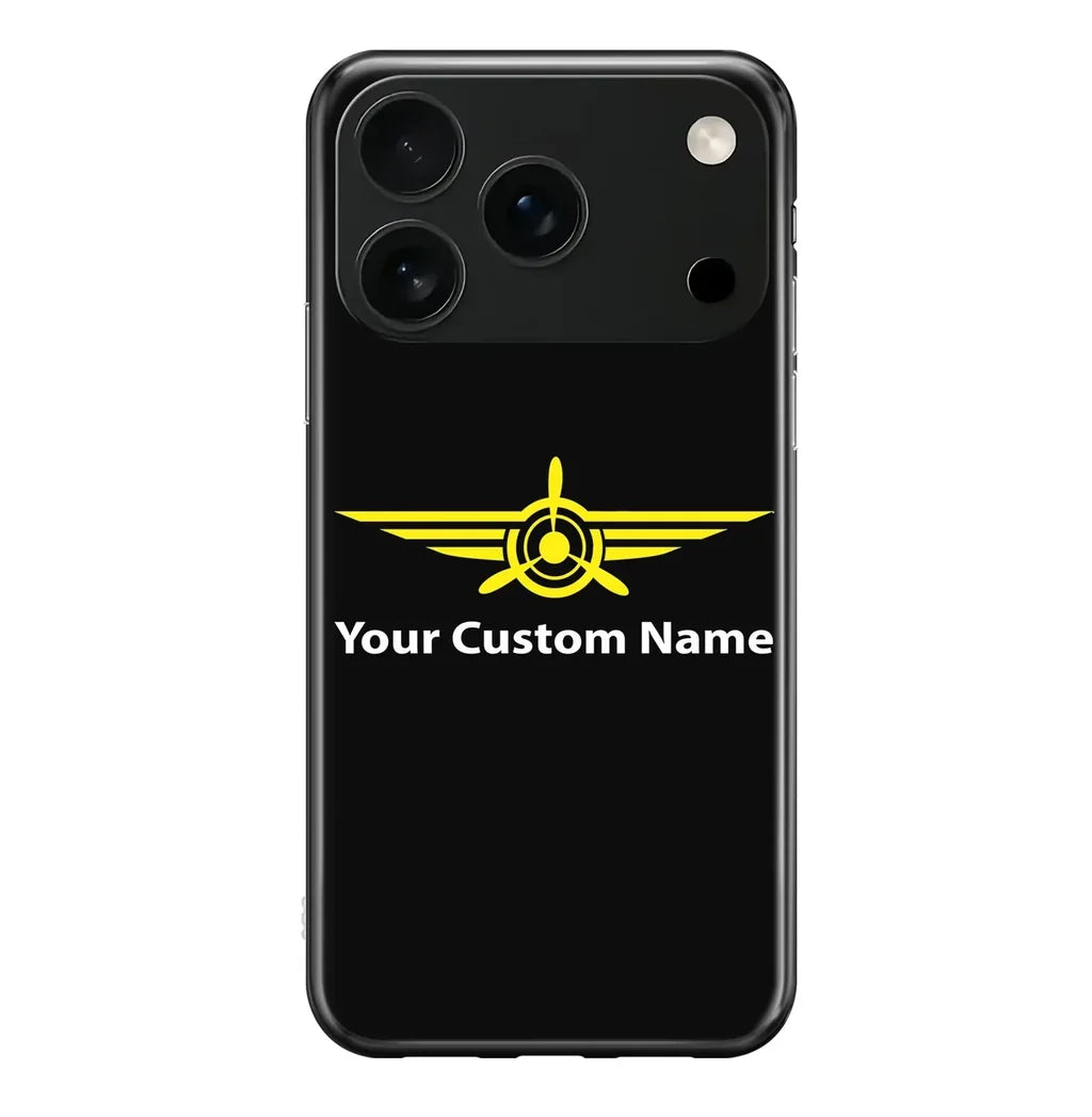 Customisable Name Badge iPhone Case