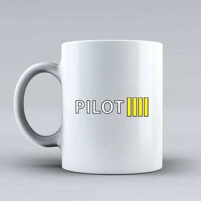 Customisable Pilot & Stripes Mug - view 2