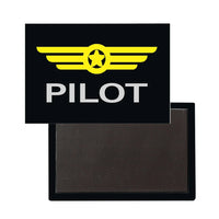 Thumbnail for Pilot aviation themed magnet, strong neodymium core.