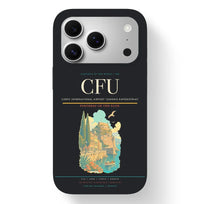 Thumbnail for Corfu Airport (CFU) design on black iPhone 17 Pro MagSafe case