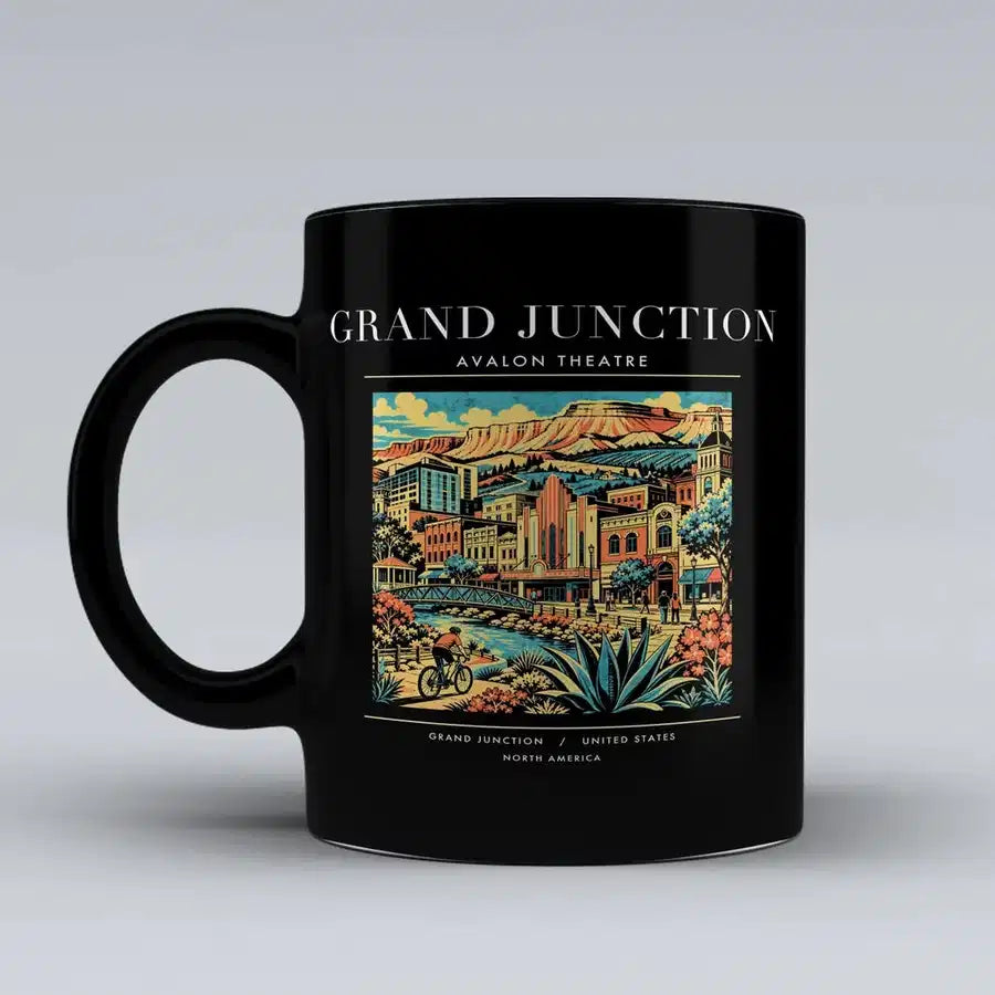 GRAND JUNCTION - Poster - Mug - Black