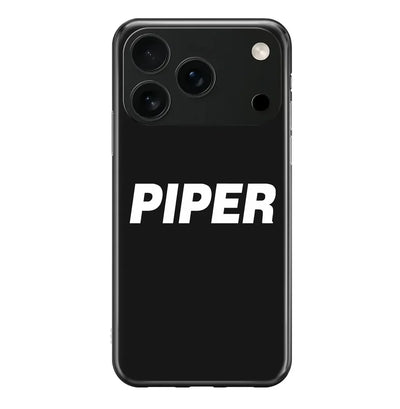 Piper & Text iPhone Case