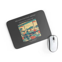 Thumbnail for VINTAGE G4247 - The Soda Fountain Airport - Designed Mouse Pads design on black rectangle