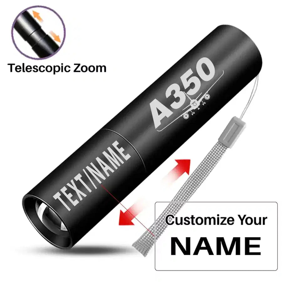 Customisable Airbus A350 Flashlight