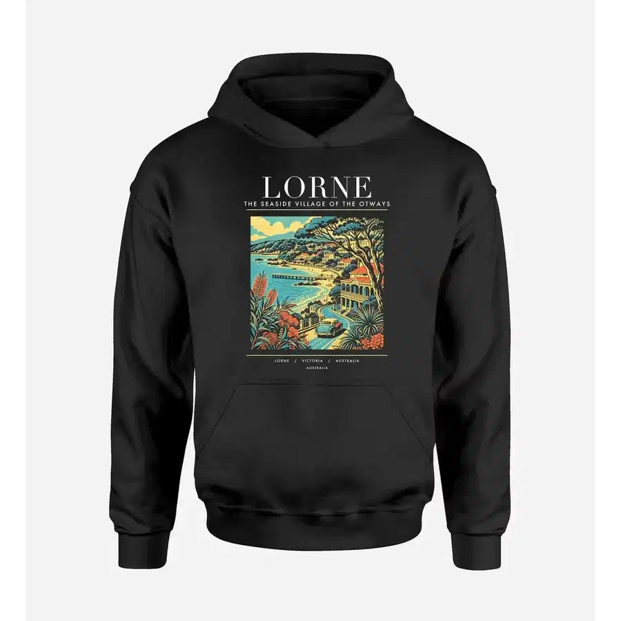 LORNE - Poster - Premium Hoodie - Black