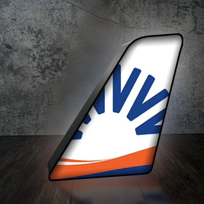 SunExpress Led Aircraft Tail aviation themed 3D aircraft tail lamp, premium acrylic with LED.