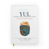 Thumbnail for Montréal–Trudeau International Airport (YUL) design on white notebook