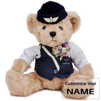 Thumbnail for Custom Design Image Logo Teddy Bear & Cabin Crew & Captain Pilot & Dolls aviation pilot essential in premium aviation-grade b.