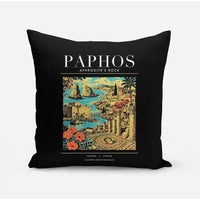 Thumbnail for PAPHOS - Poster - Pillow - Black