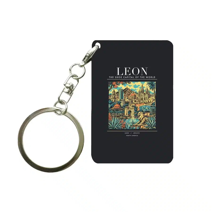 LEON - Poster - Key Chain - Black