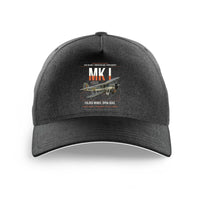 Thumbnail for Fairey Swordfish Mk I design on black printed hat