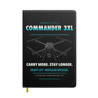 Thumbnail for Draganfly Commander 3XL design on black notebook