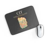 Thumbnail for Shymkent International Airport (CIT) design on black rectangle mouse pad