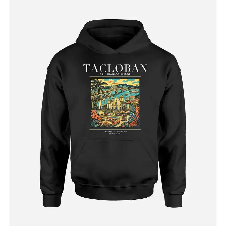 TACLOBAN - Poster - Premium Hoodie - Black