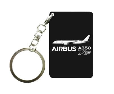The Airbus A350 WXB aviation aviation key chain, durable metal alloy.