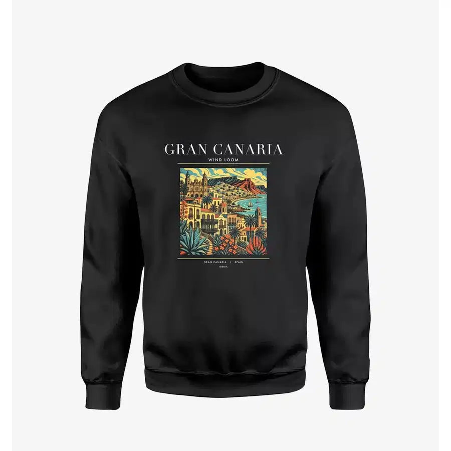 GRAN CANARIA - Poster - Sweatshirt - Black