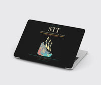 Thumbnail for Cyril E. King Airport (STT) design on black MacBook case