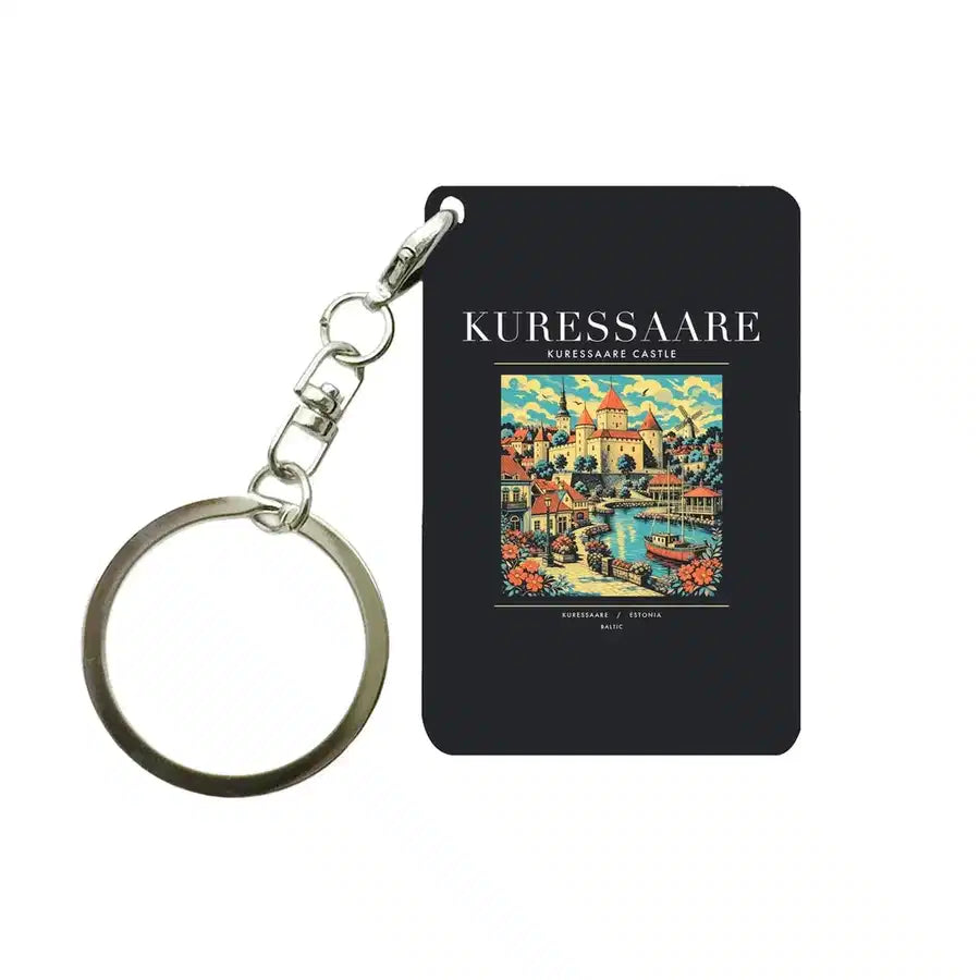 KURESSAARE - Poster - Key Chain - Black