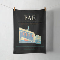 Thumbnail for Snohomish County Airport (Paine Field) (PAE) design on black towel