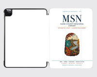 Thumbnail for Dane County Regional Airport Madison (MSN) design on white ipad tablet case